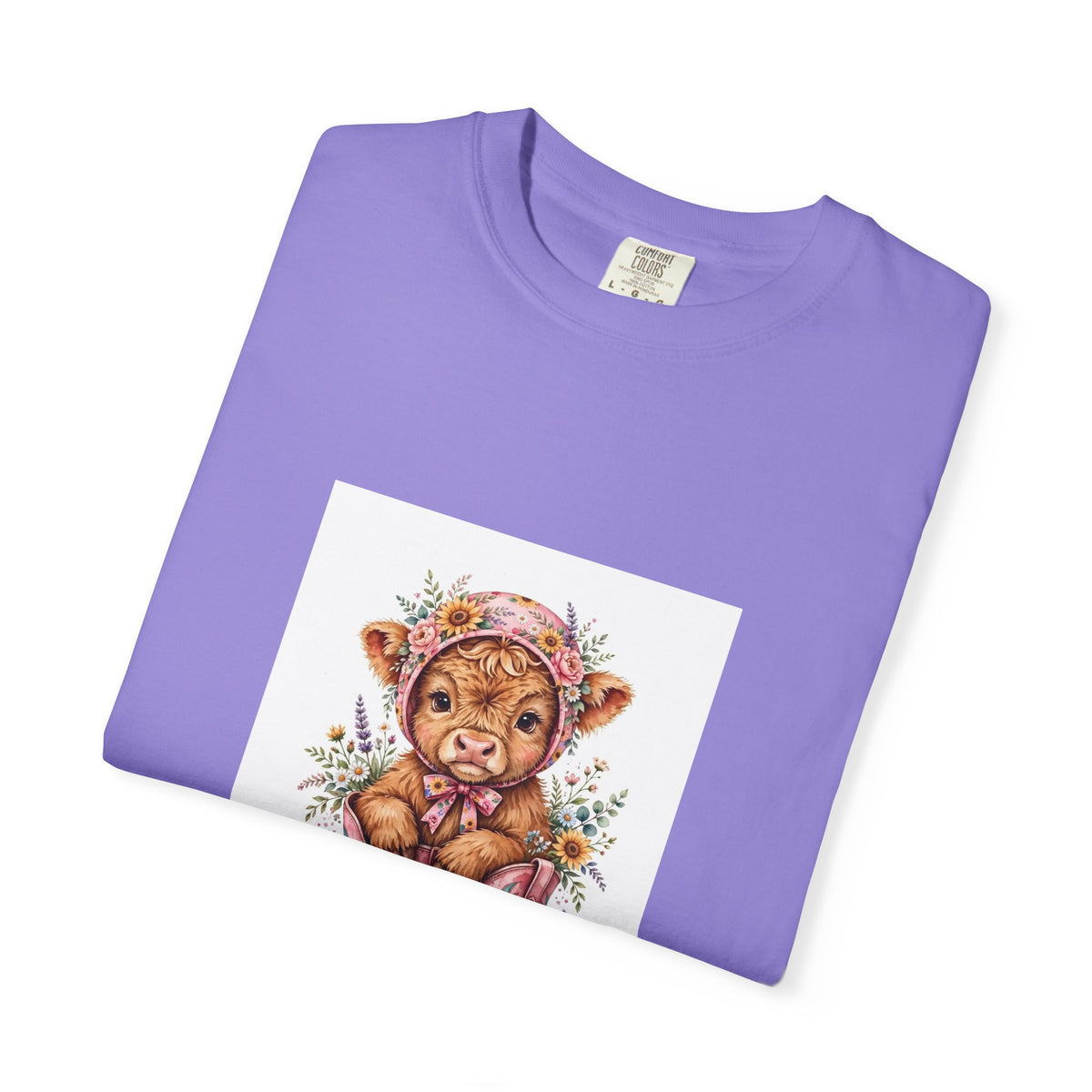 Tiger Cub Floral Tee — "Momma's Little Snugglepunch" Cute Baby Animal T-Shirt