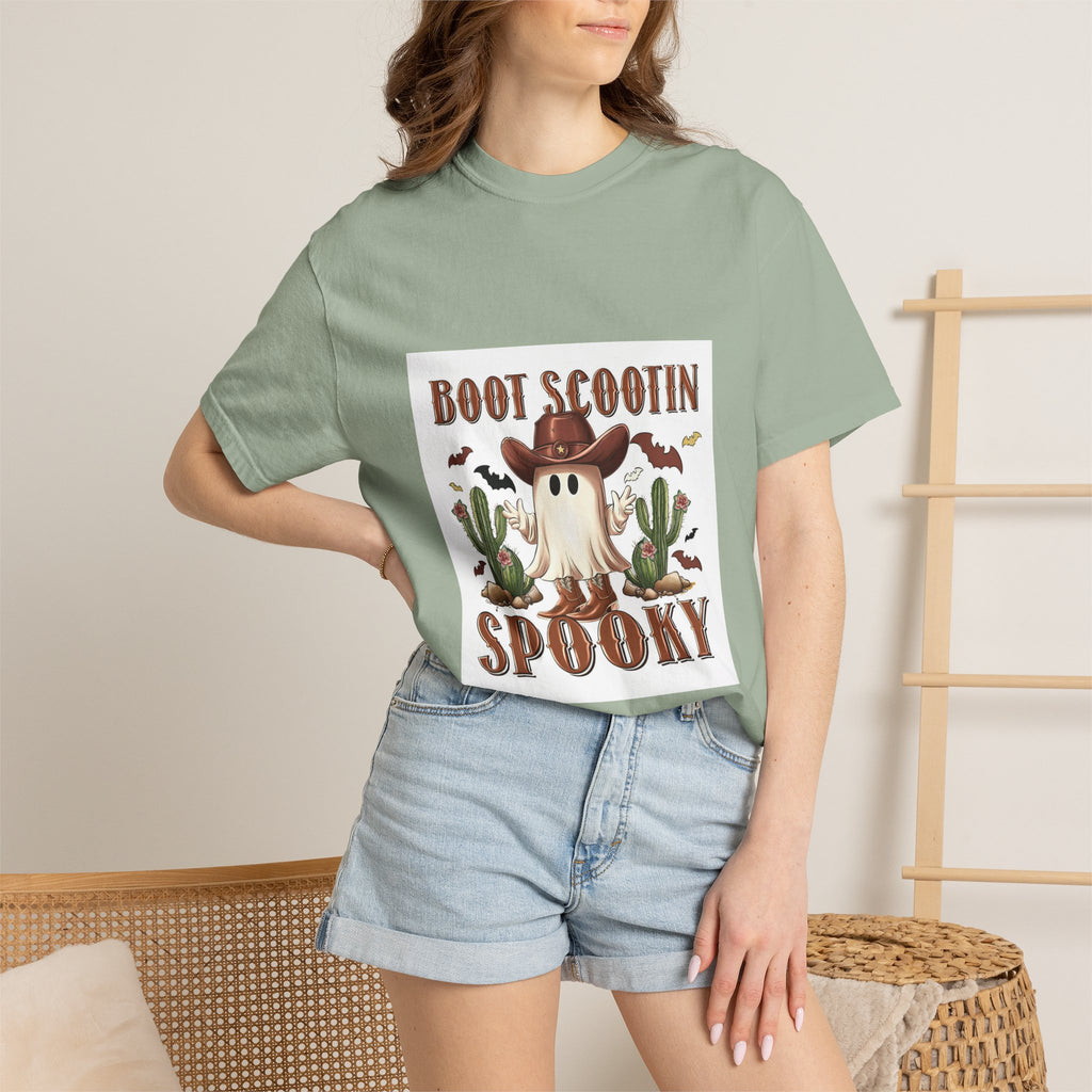 Boot Scootin' Spooky Ghost T-Shirt