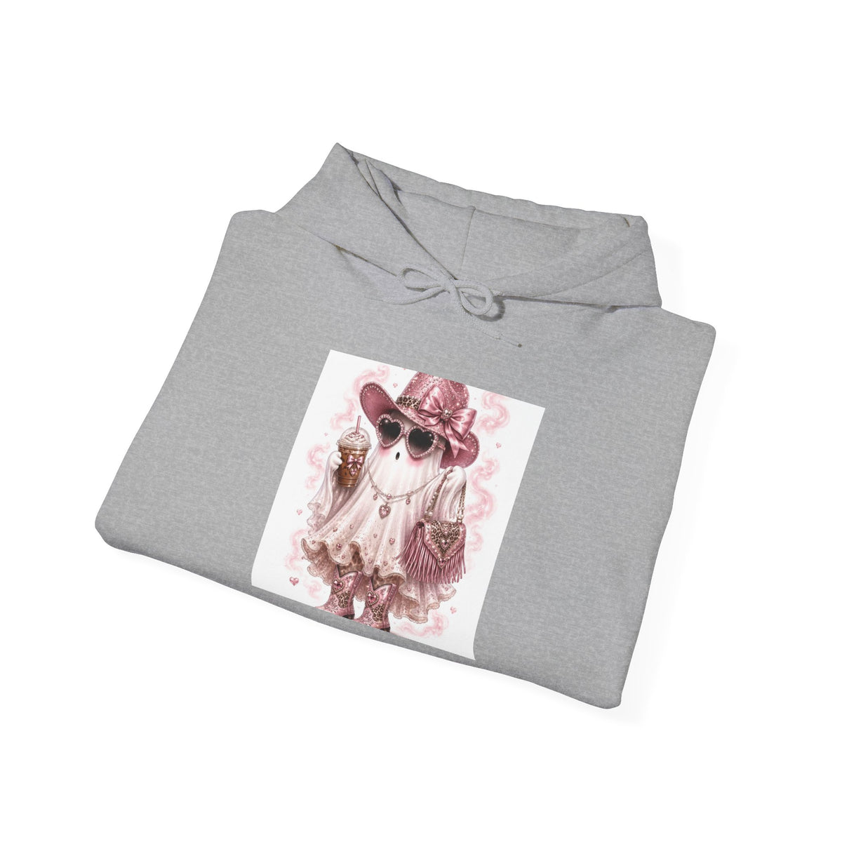 Cute Witch Cat Hoodie – Spooky Kawaii Cat in Witch Hat Sweatshirt