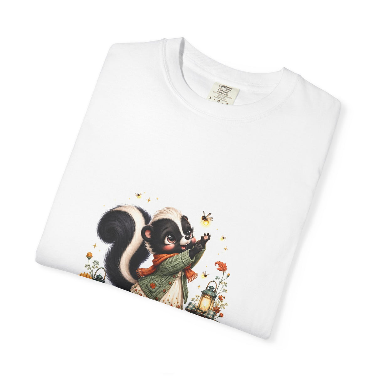 Chasing the Last Firefly Skunk Graphic T-Shirt