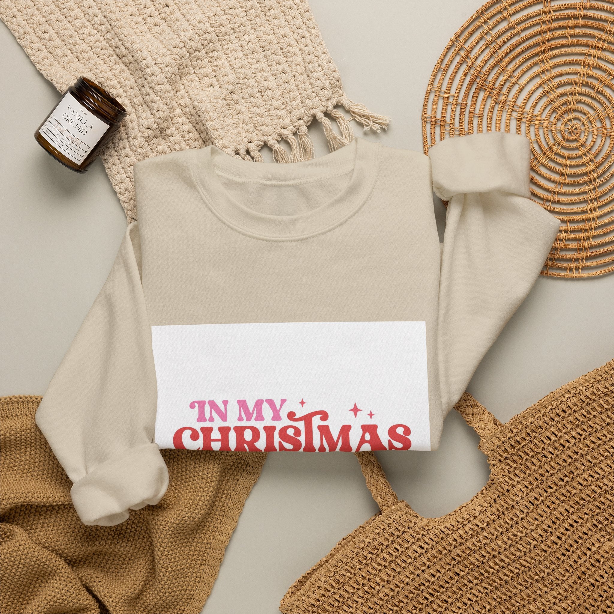 Christmas Era Crewneck Sweatshirt — "In My Christmas Era" Holiday Sweater