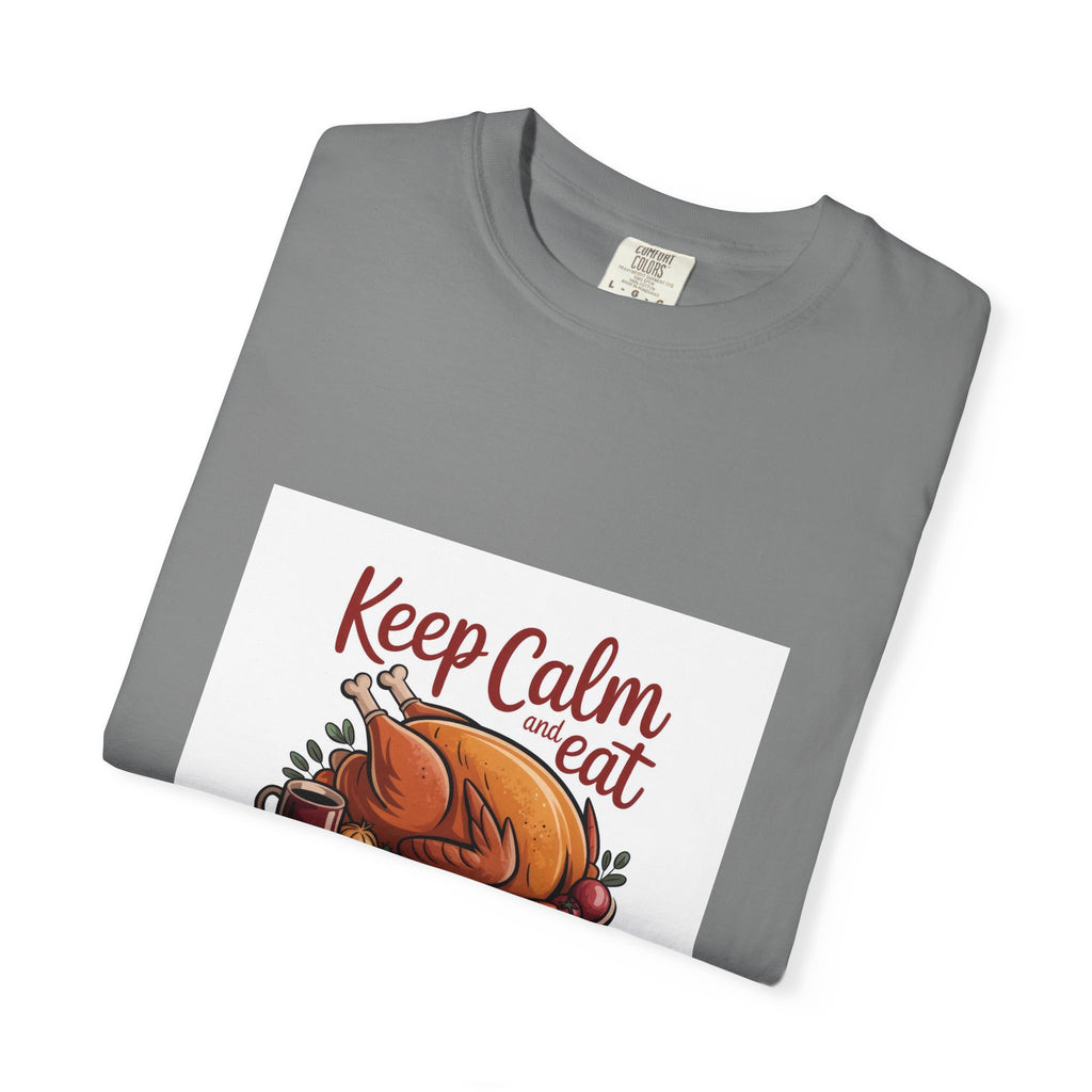 T-Shirt - "Keep Calm and Eat Turkey" Thanksgiving Tee
