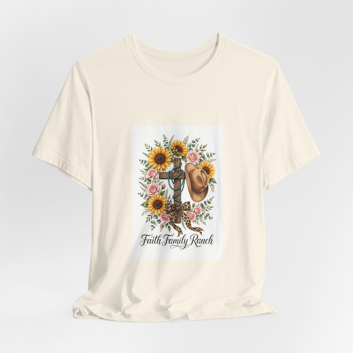 Faith Family Ranch Sunflower Western Tee
