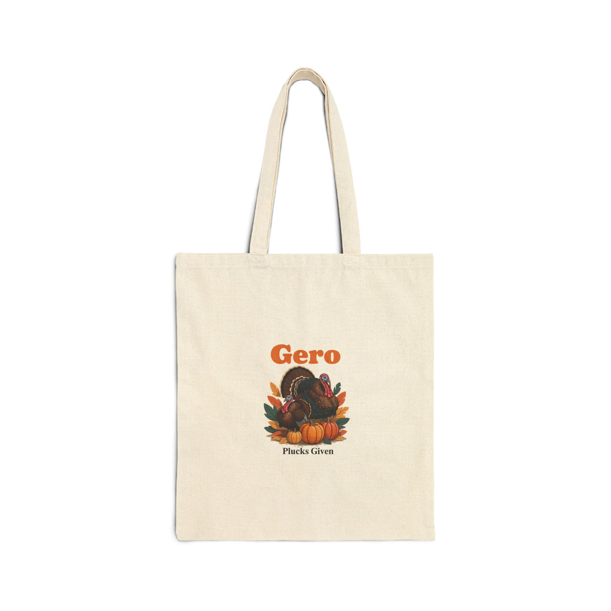 Cotton Canvas Tote Bag