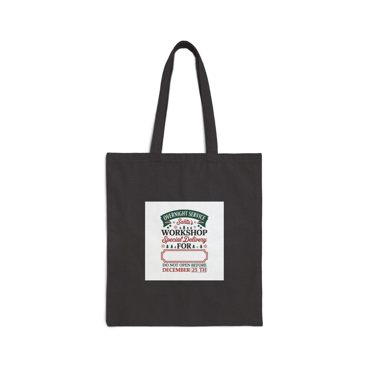 Cotton Canvas Tote Bag