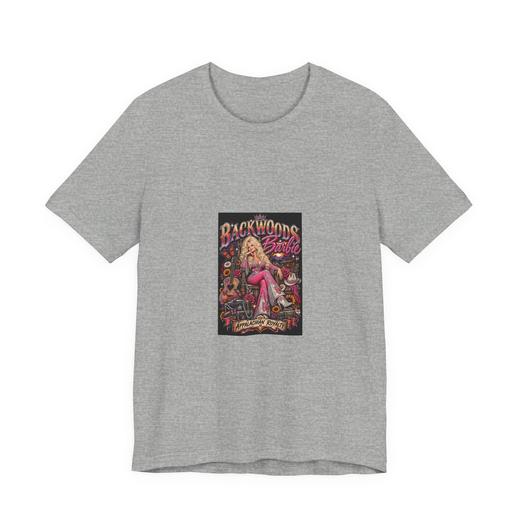 Backwoods Babe Graphic Tee — Retro Pinup Smoking Art T-Shirt