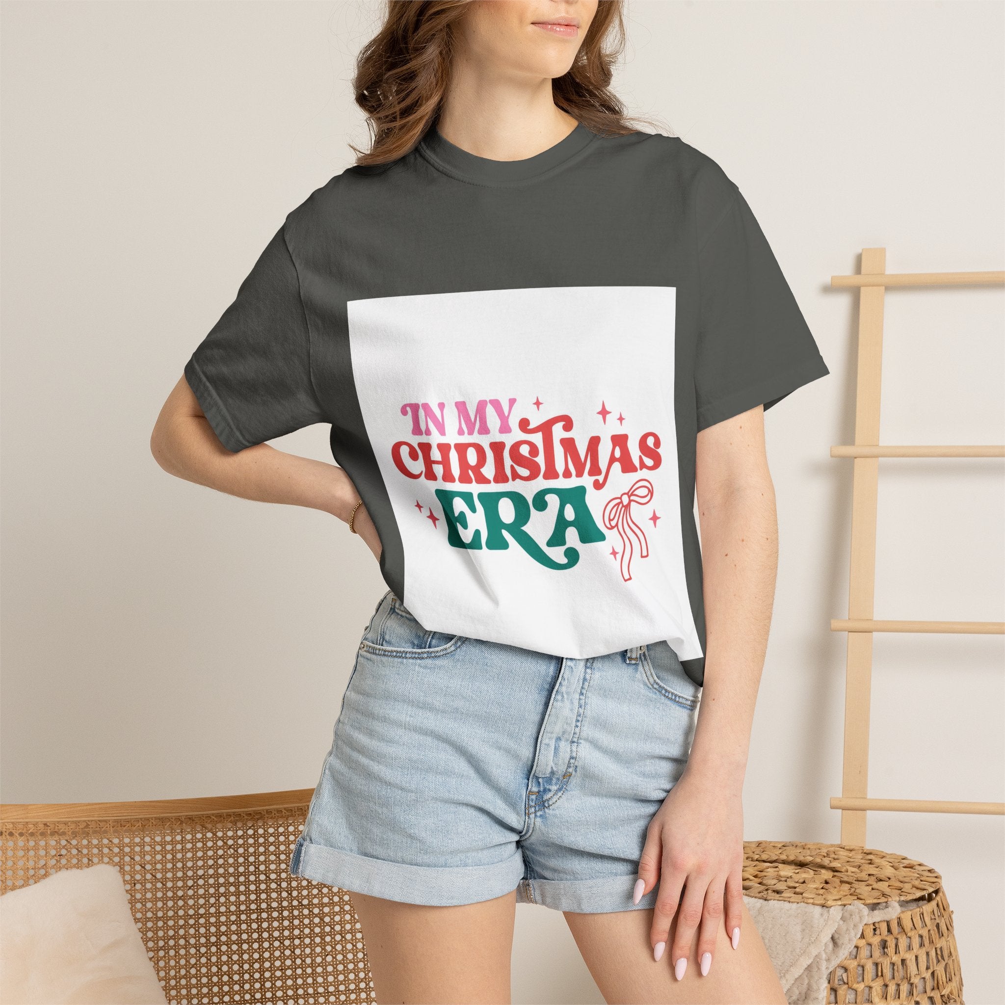 T-Shirt — "In My Christmas Era" Retro Holiday Graphic Tee