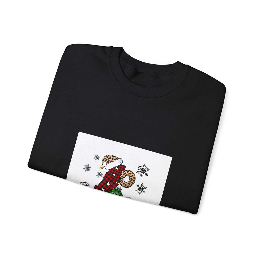 2023 Cozy Christmas Crewneck Sweatshirt — Festive '2023' Snowflake Design