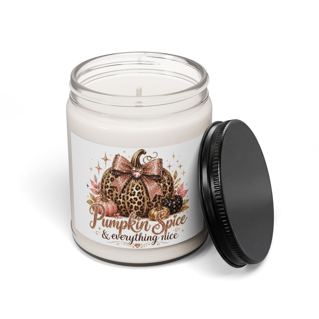 Pumpkin Spice & Everything Nice Scented Soy Candle — 9oz Autumn Jar