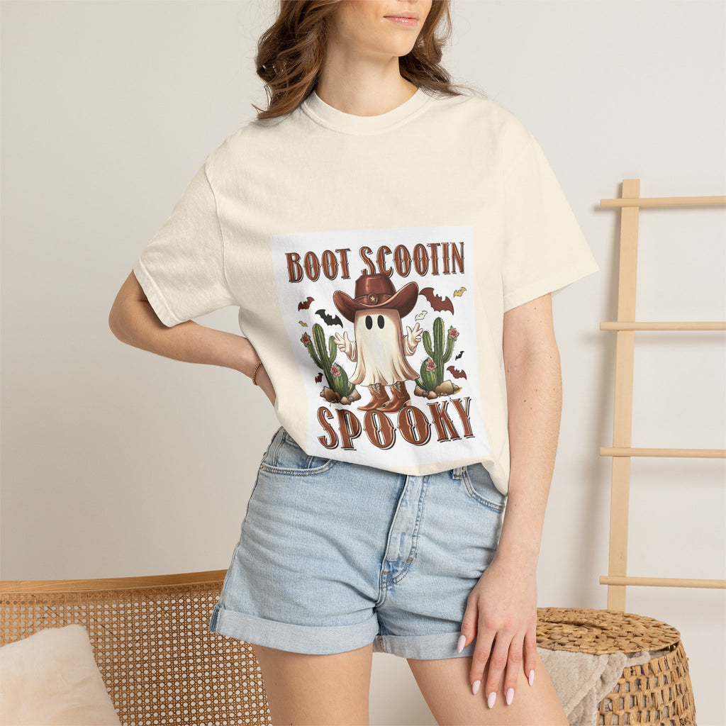 Boot Scootin' Spooky Ghost T-Shirt