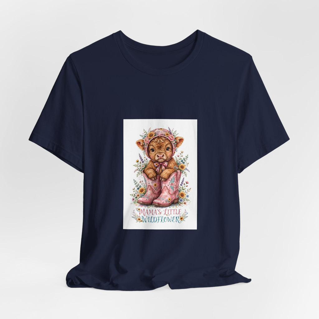 Mama's Little Wildflower Baby Bear Tee