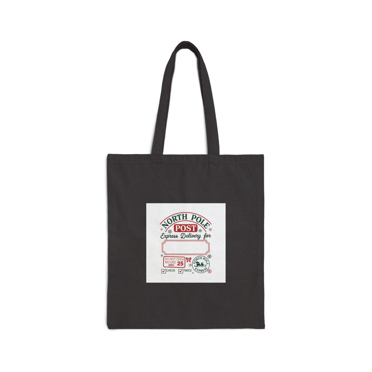 Cotton Canvas Tote Bag