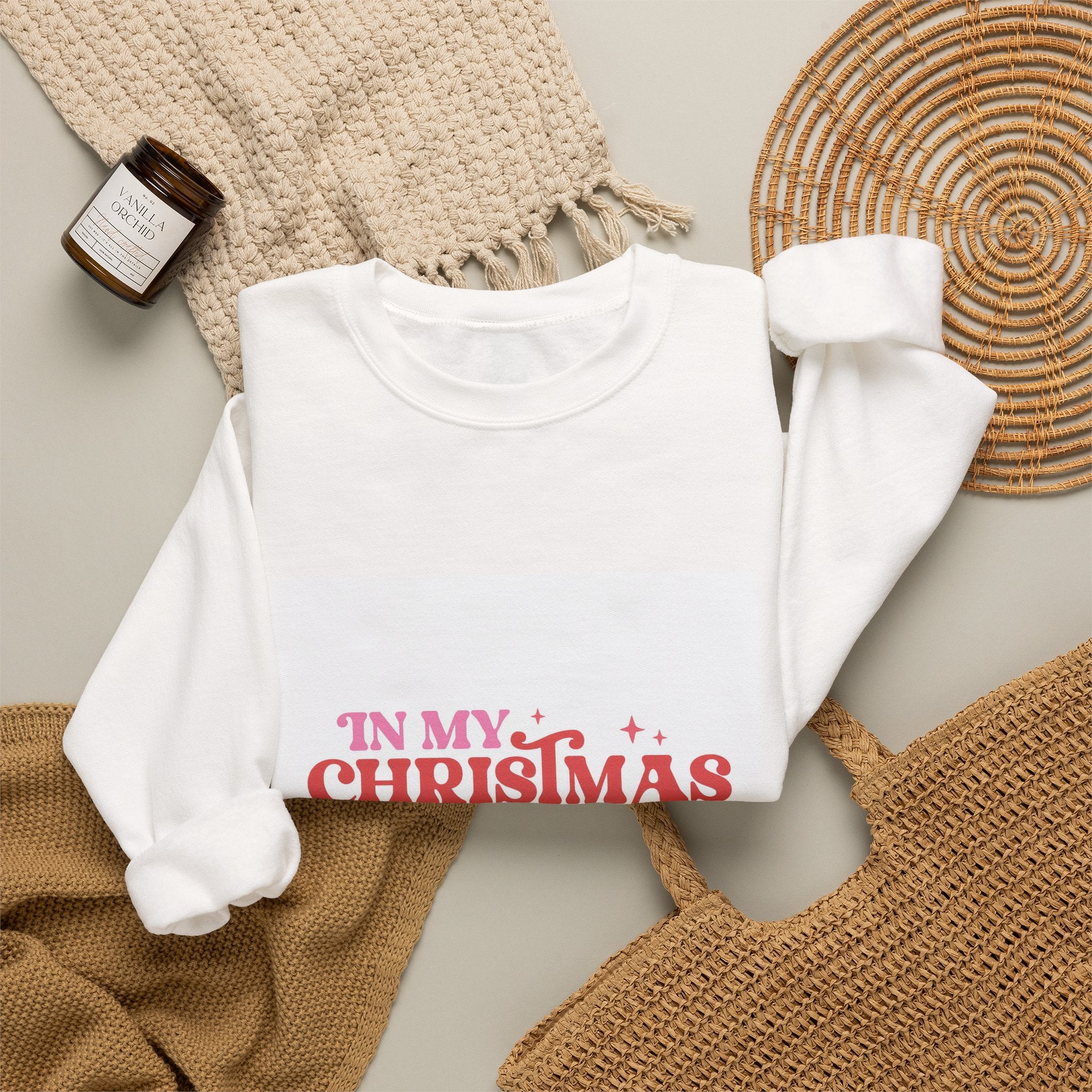 Christmas Era Crewneck Sweatshirt — "In My Christmas Era" Holiday Sweater