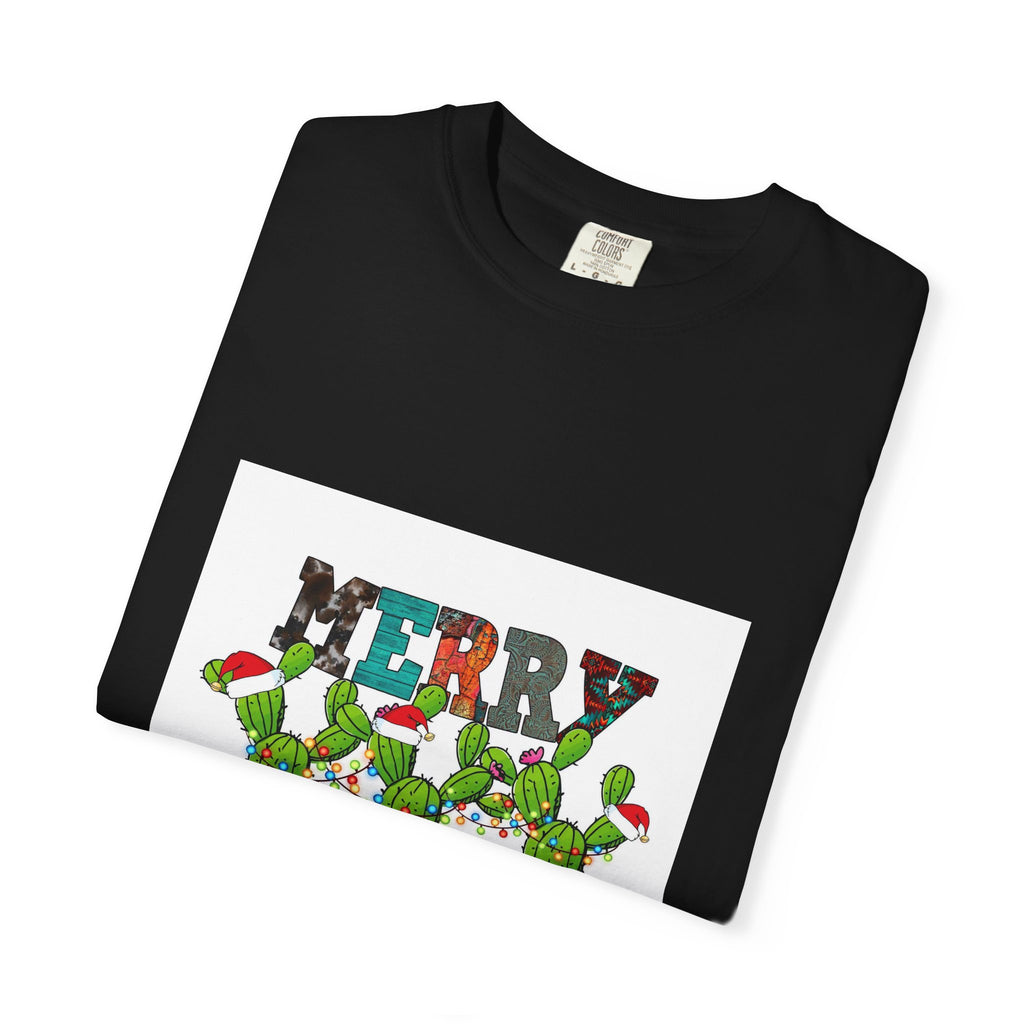 Merry Christmas Cactus T-Shirt