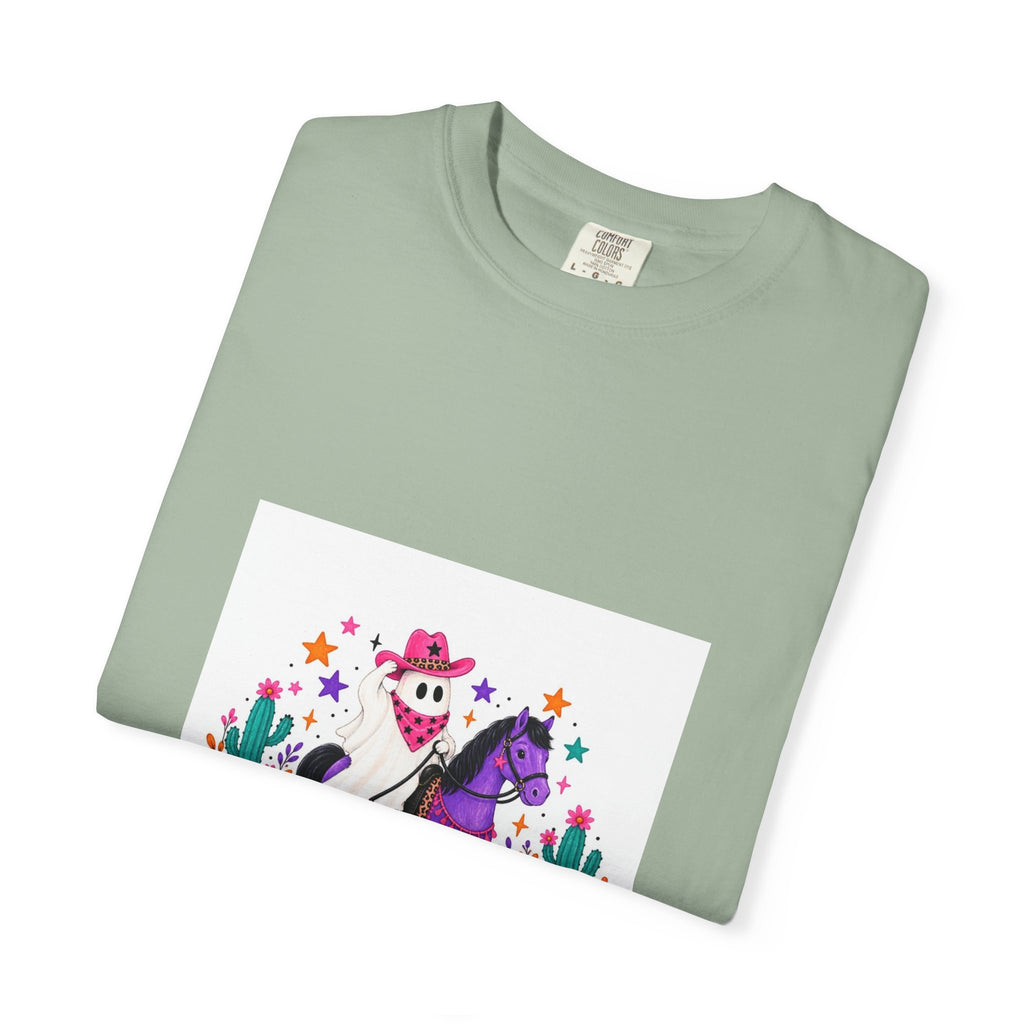 Day of the Dead Cowboy Horse T-Shirt — Cute Día de los Muertos Skeleton Rider Design
