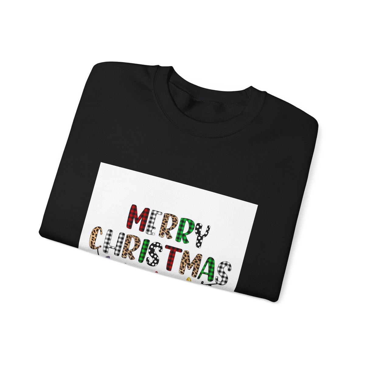 Christmas Sweatshirt "Merry Christmas Ya Filthy Animal" – Holiday Crewneck