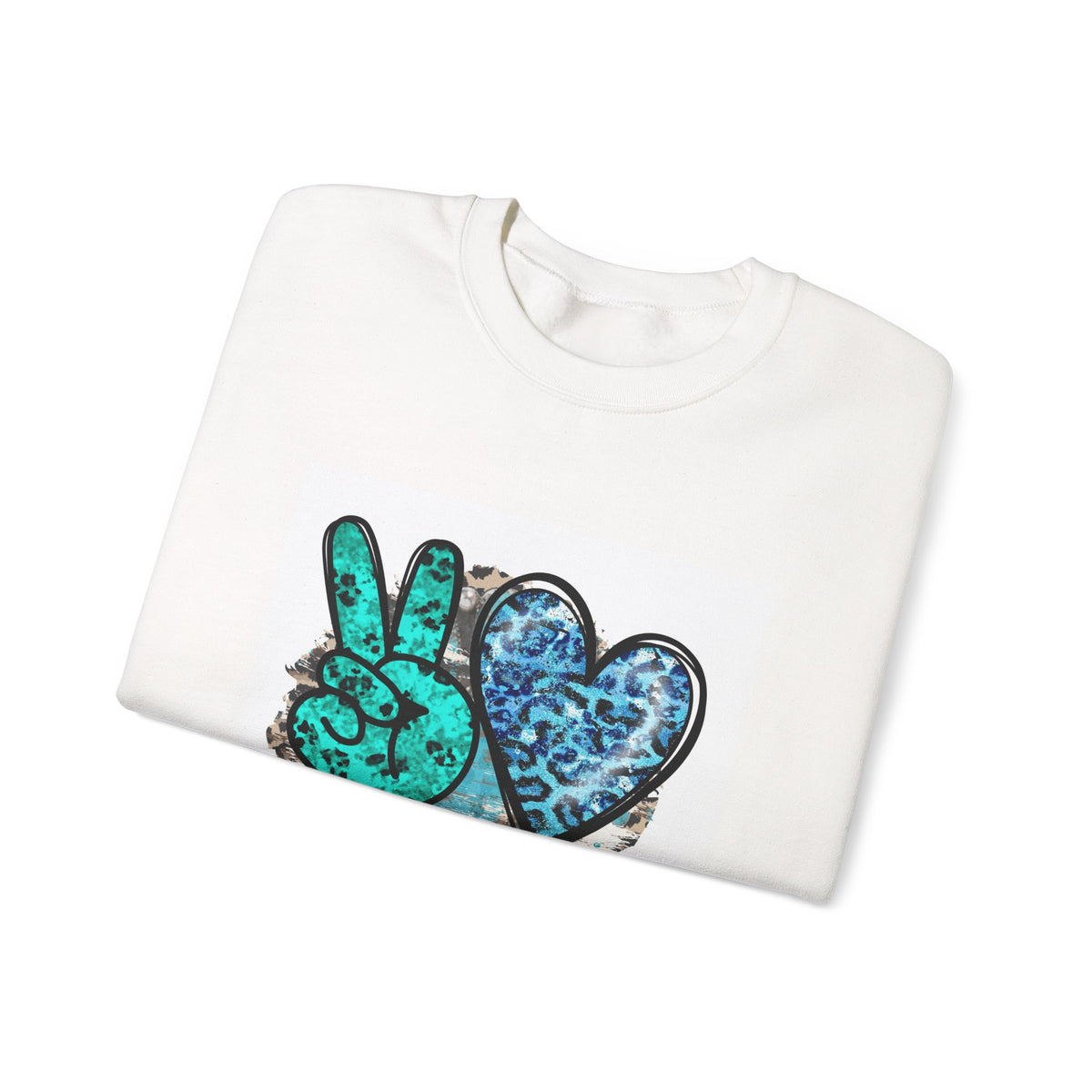 Rodeo Peace & Heart Crewneck Sweatshirt
