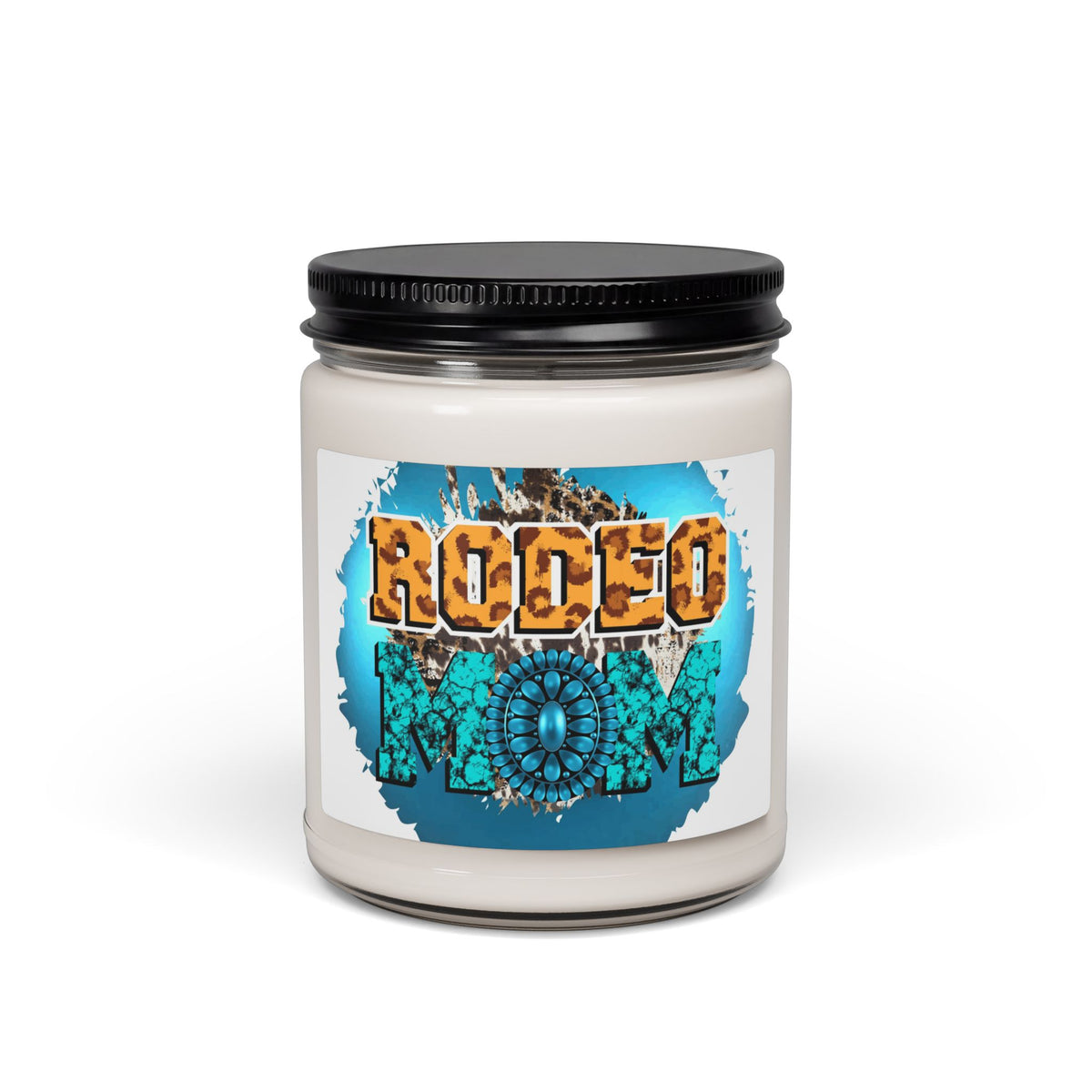 Rodeo Mom Scented Soy Candle — 9oz Rustic Western Gift