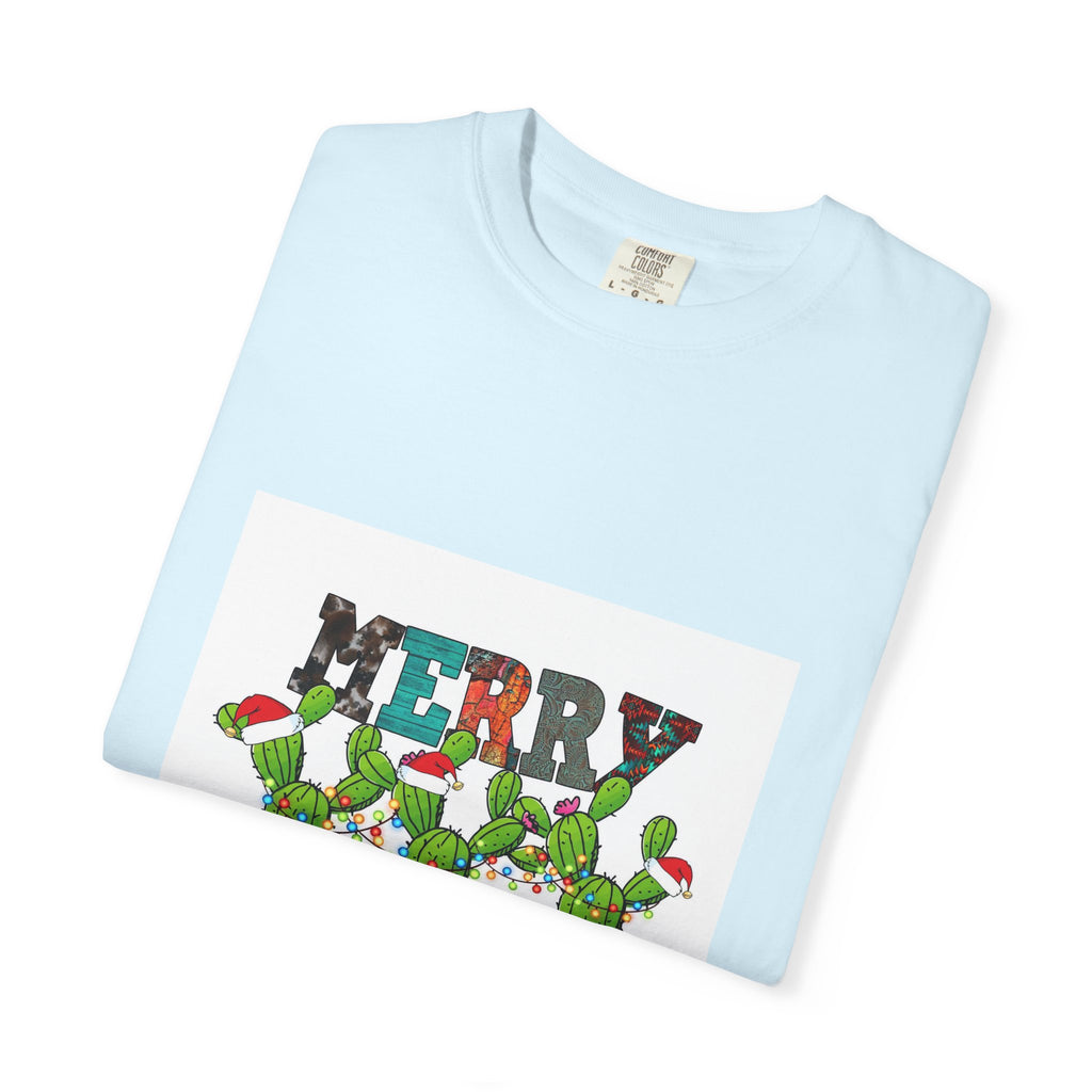 Merry Christmas Cactus T-Shirt