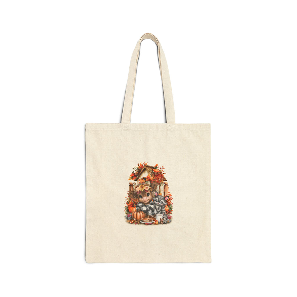 Cotton Canvas Tote Bag
