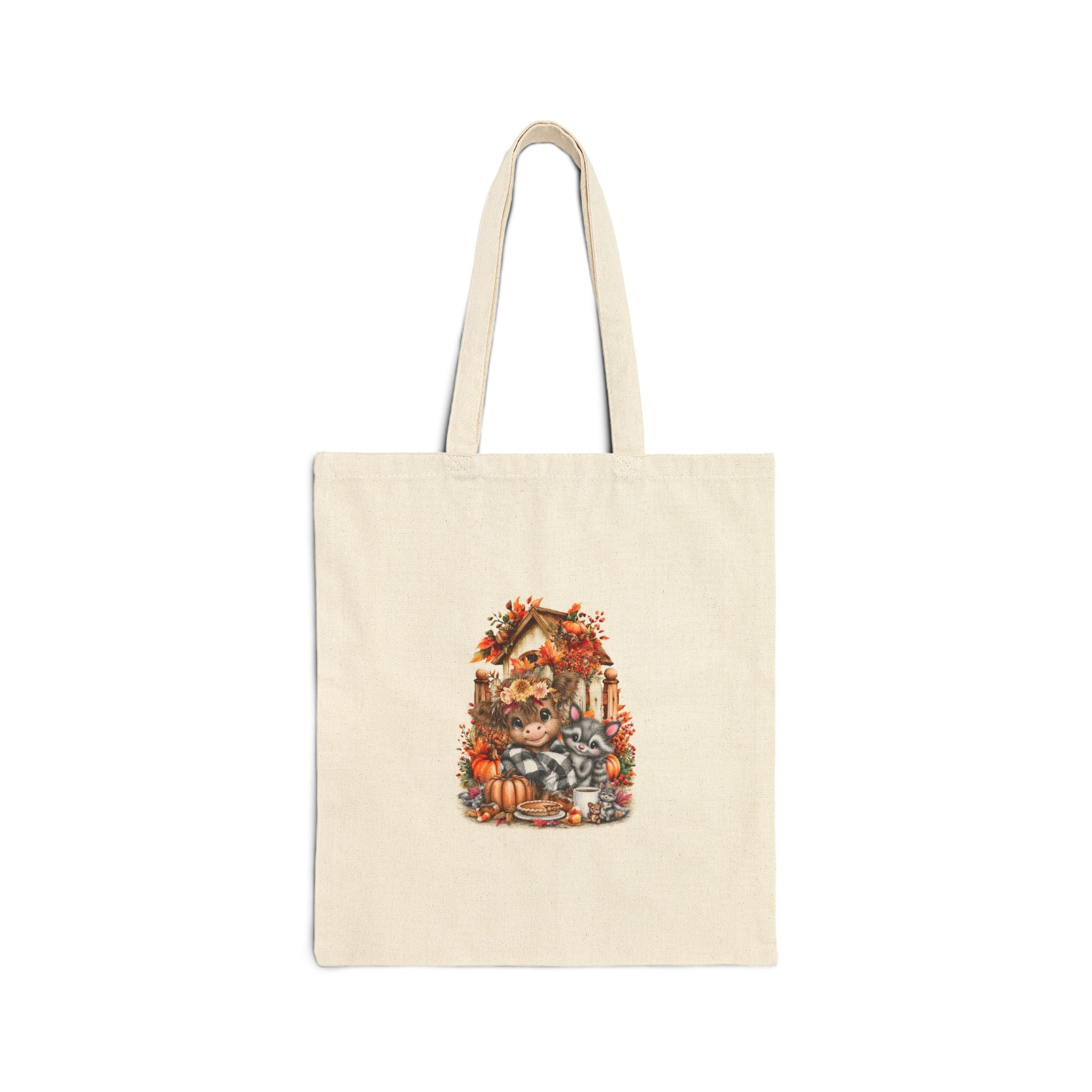 Cotton Canvas Tote Bag