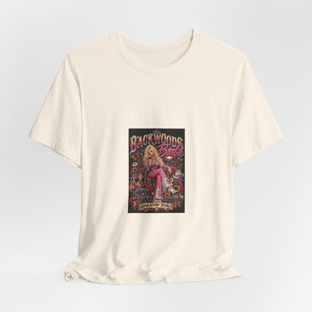 Backwoods Babe Graphic Tee — Retro Pinup Smoking Art T-Shirt