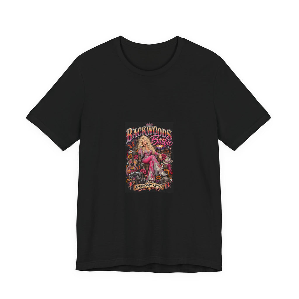 Backwoods Babe Graphic Tee — Retro Pinup Smoking Art T-Shirt