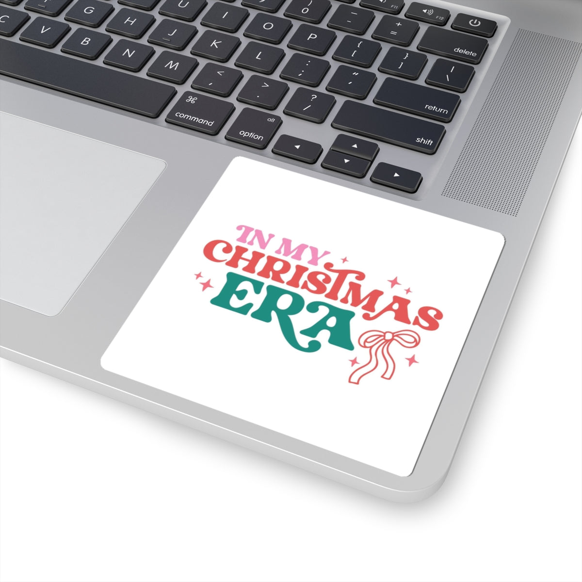 Kiss-Cut Sticker — "In My Christmas Era" Retro Holiday Decal