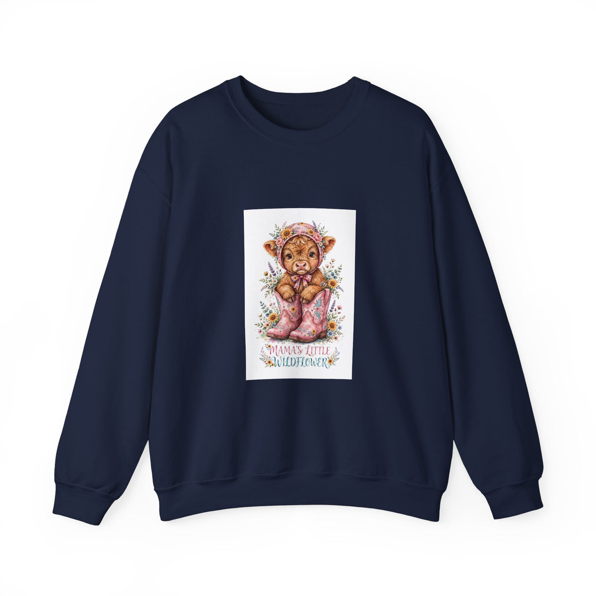 Bear Cub Valentine Sweatshirt - "Be Mine Little Valentine" Cute Teddy Graphic Crewneck