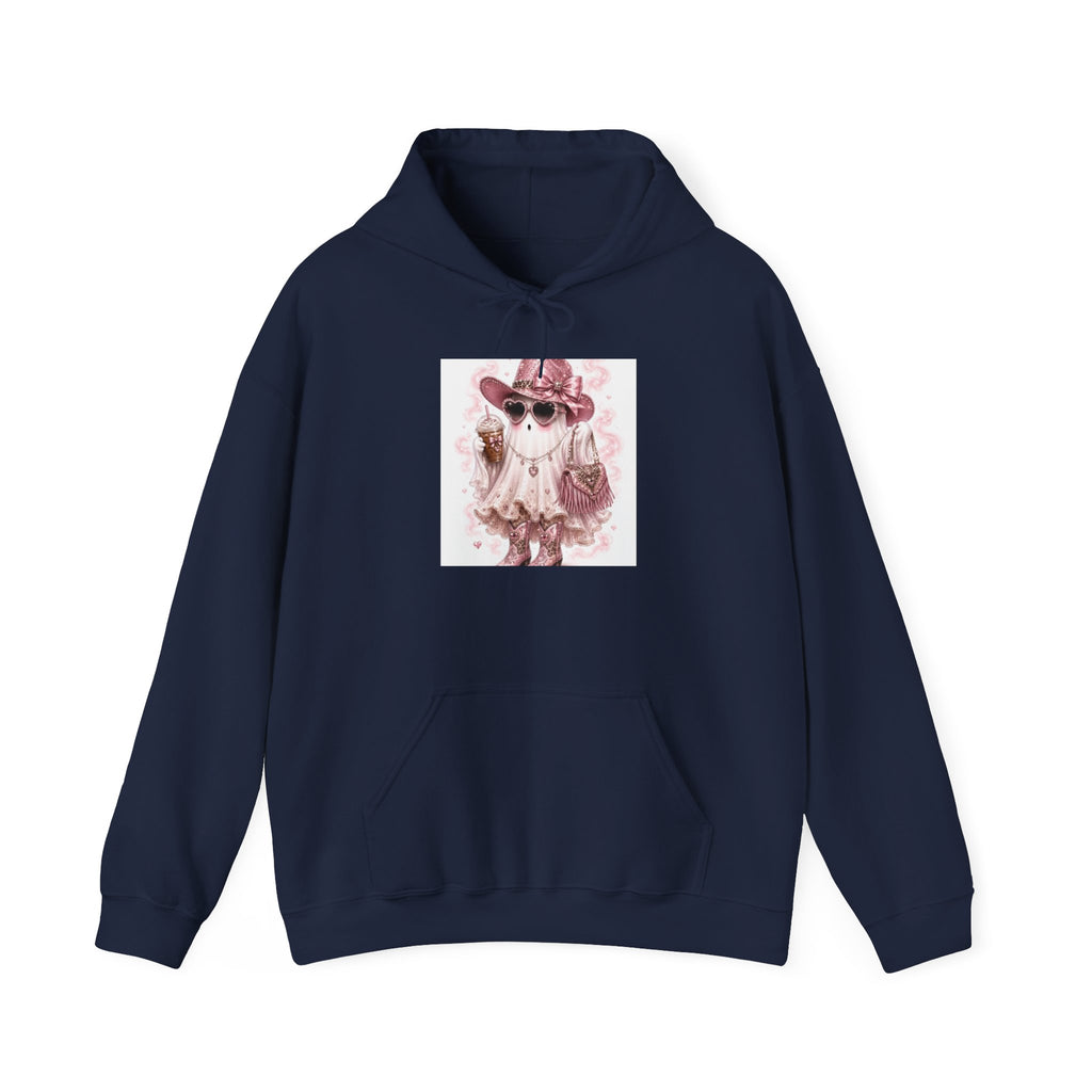 Cute Witch Cat Hoodie – Spooky Kawaii Cat in Witch Hat Sweatshirt