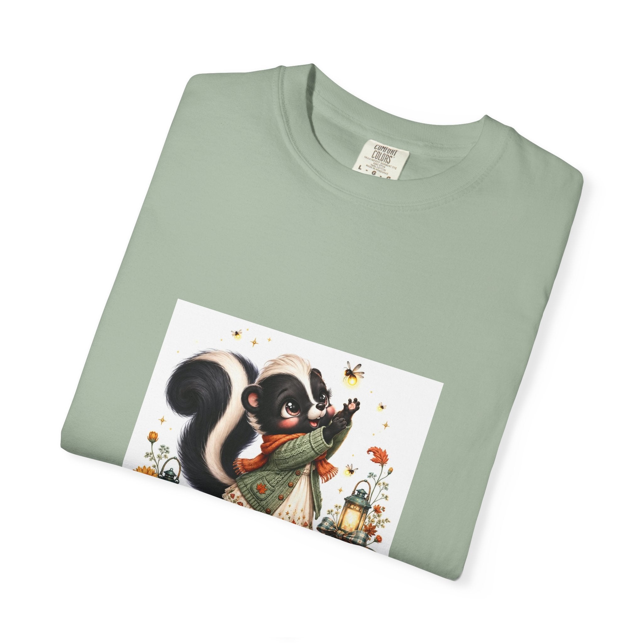 Chasing the Last Firefly Skunk Graphic T-Shirt
