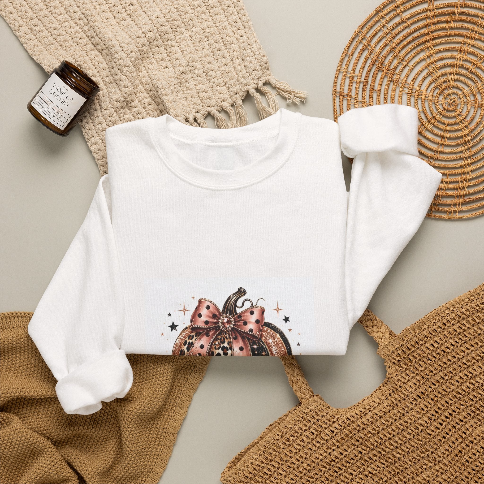 Autumn Beauty Pumpkin Sweatshirt