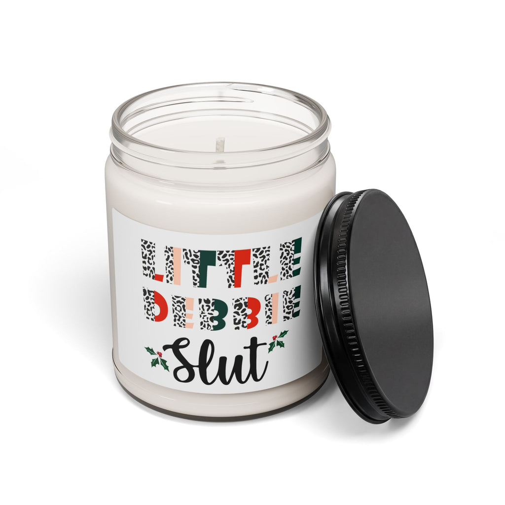 Holiday 'Little Debbie Slut' Scented Soy Candle — 9oz Christmas Humor Gift