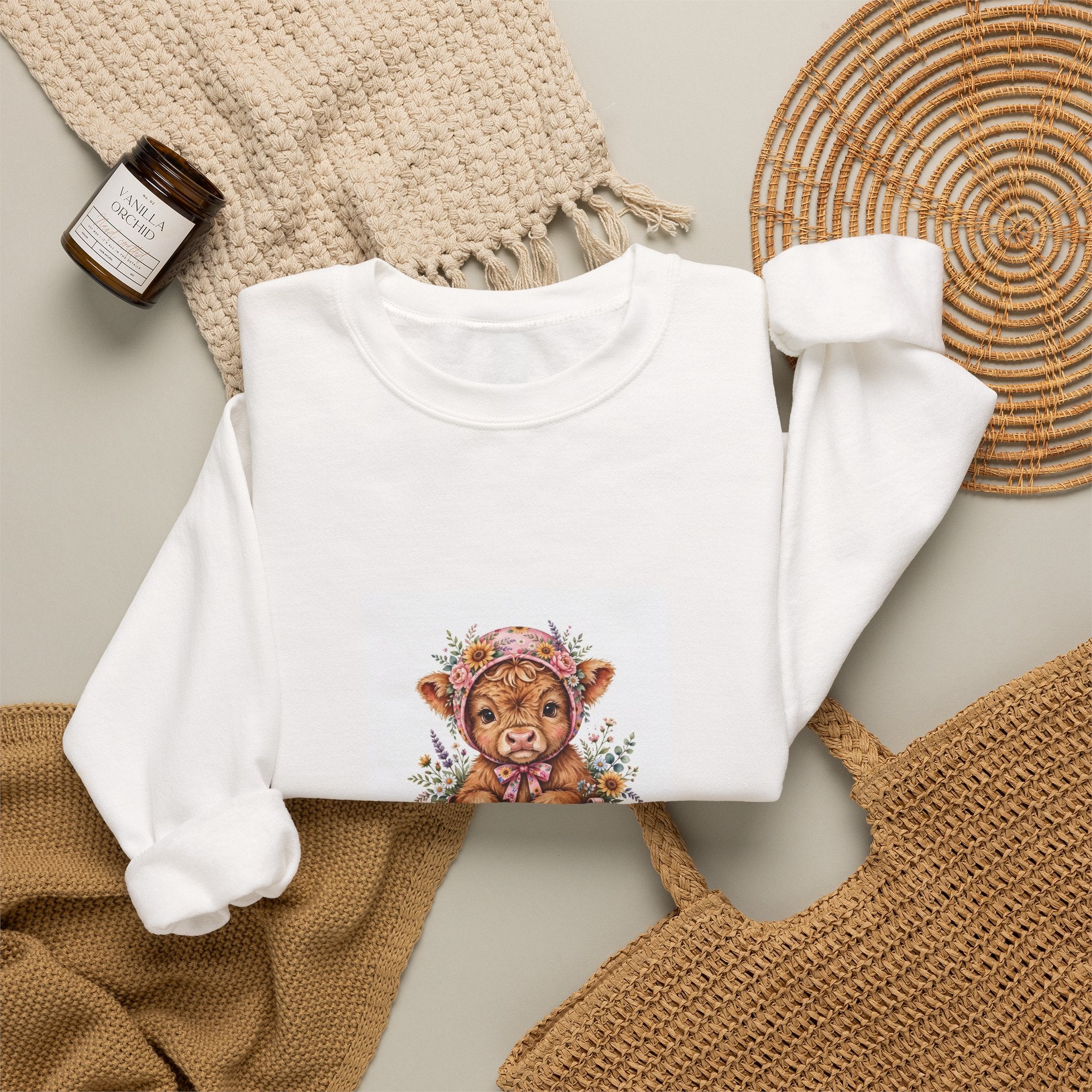 Bear Cub Valentine Sweatshirt - "Be Mine Little Valentine" Cute Teddy Graphic Crewneck