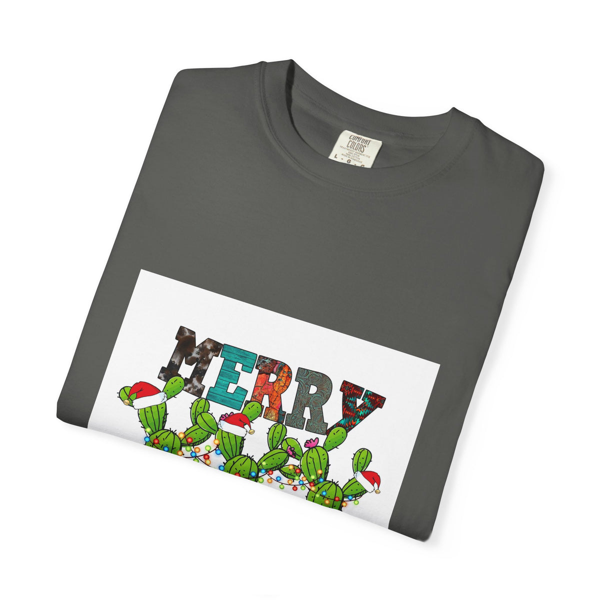 Merry Christmas Cactus T-Shirt