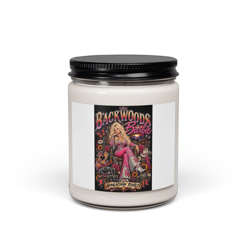 Backwoods Barbie Scented Soy Candle — 9oz Appalachian Roots Fragrance