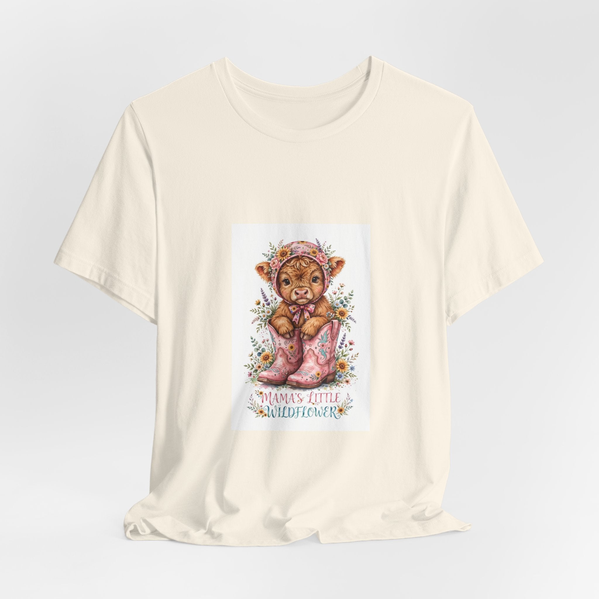 Mama's Little Wildflower Baby Bear Tee