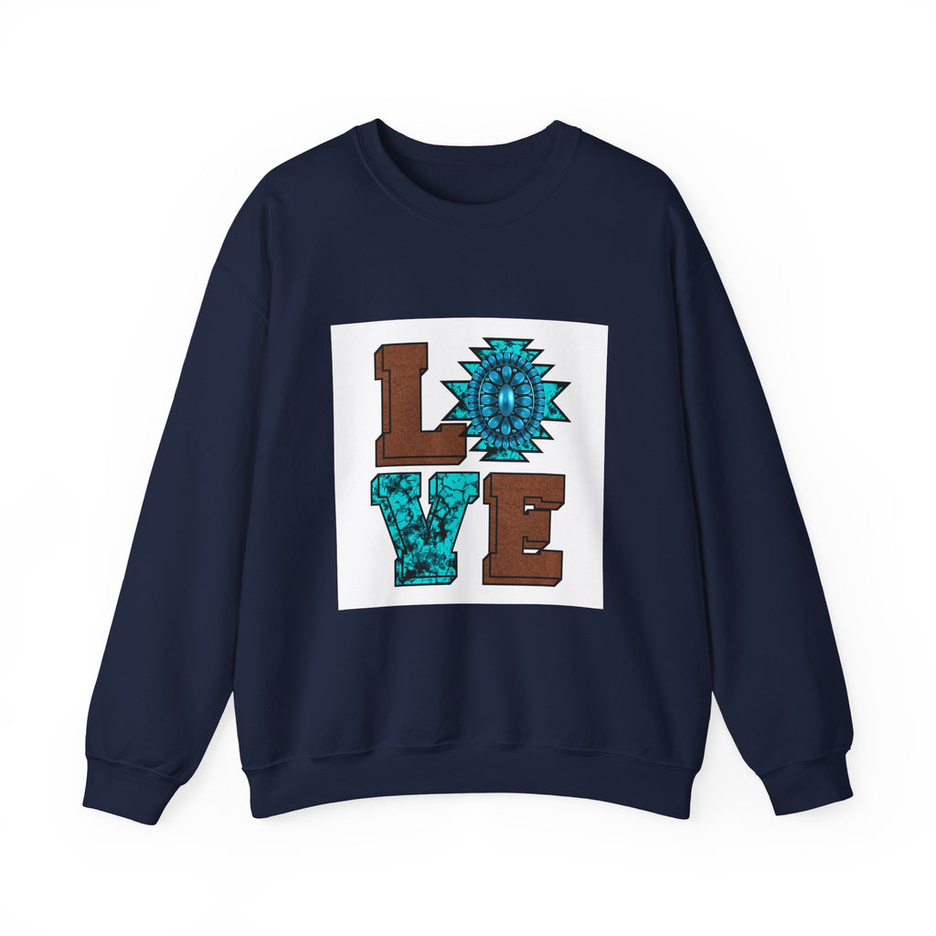 LOVE Southwestern Crewneck Sweatshirt