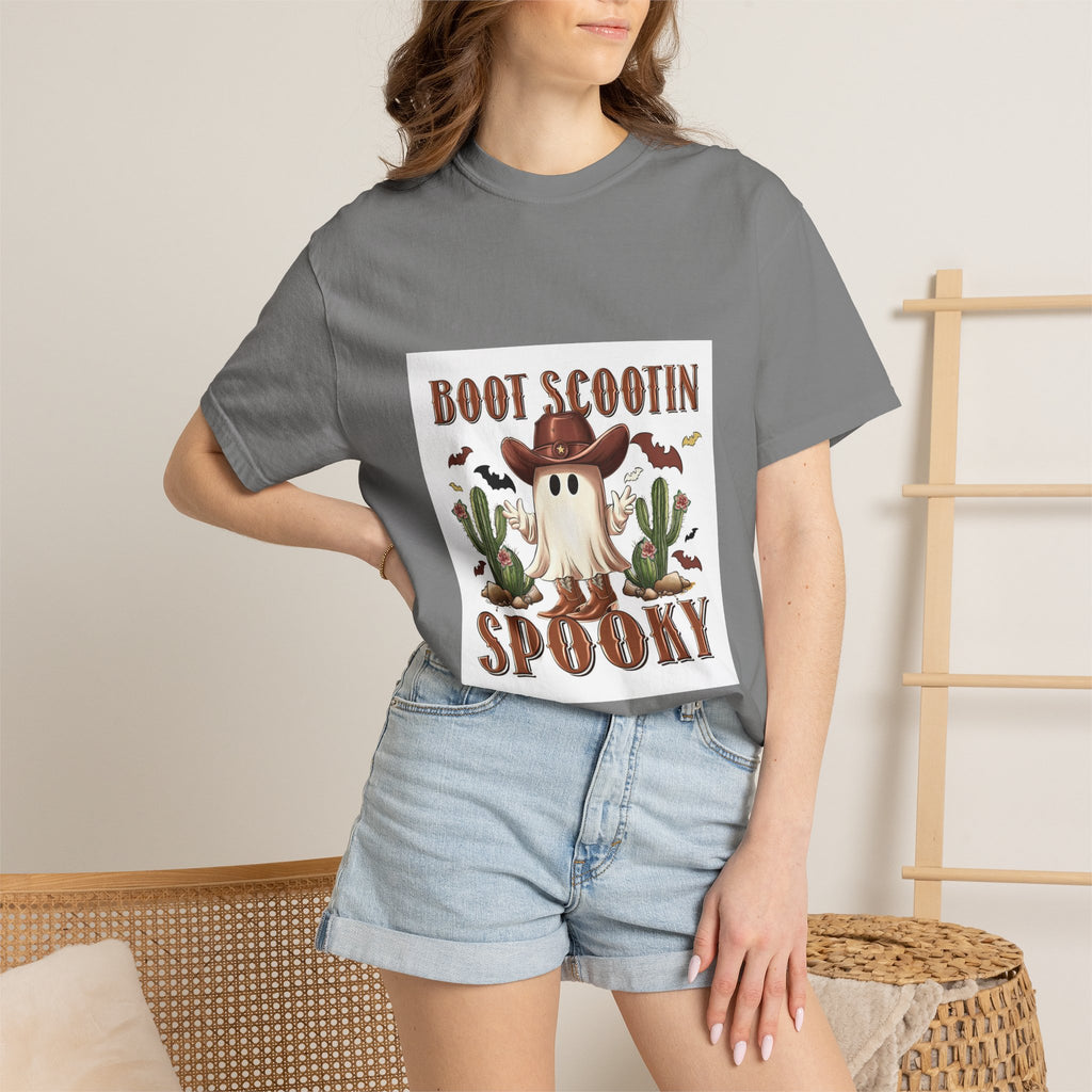 Boot Scootin' Spooky Ghost T-Shirt