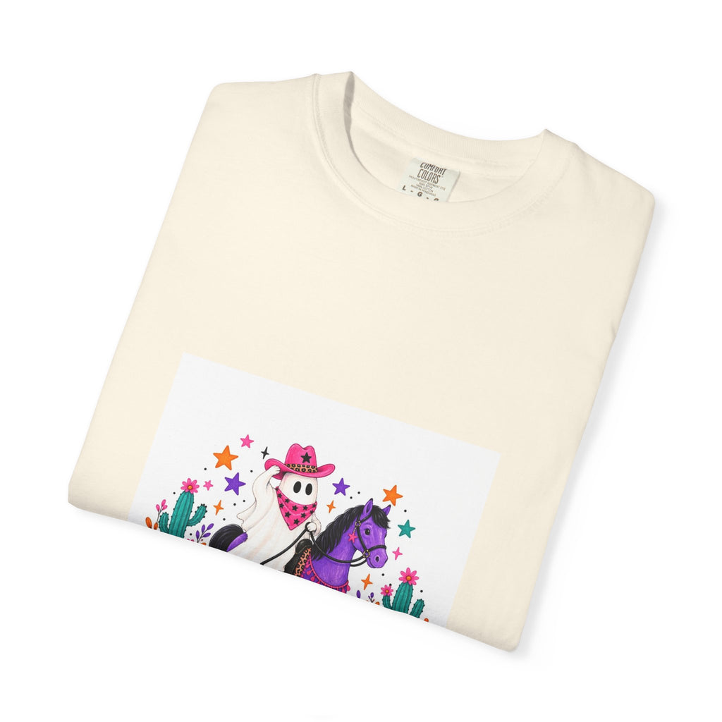 Day of the Dead Cowboy Horse T-Shirt — Cute Día de los Muertos Skeleton Rider Design