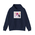 Cute Astronaut Cat Hoodie – Space Kitty with Stars & Moon Pullover