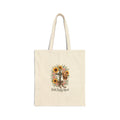 Sunflower Cross & Cowboy Boot Cotton Tote Bag — Faith Family Ranch Canvas Tote