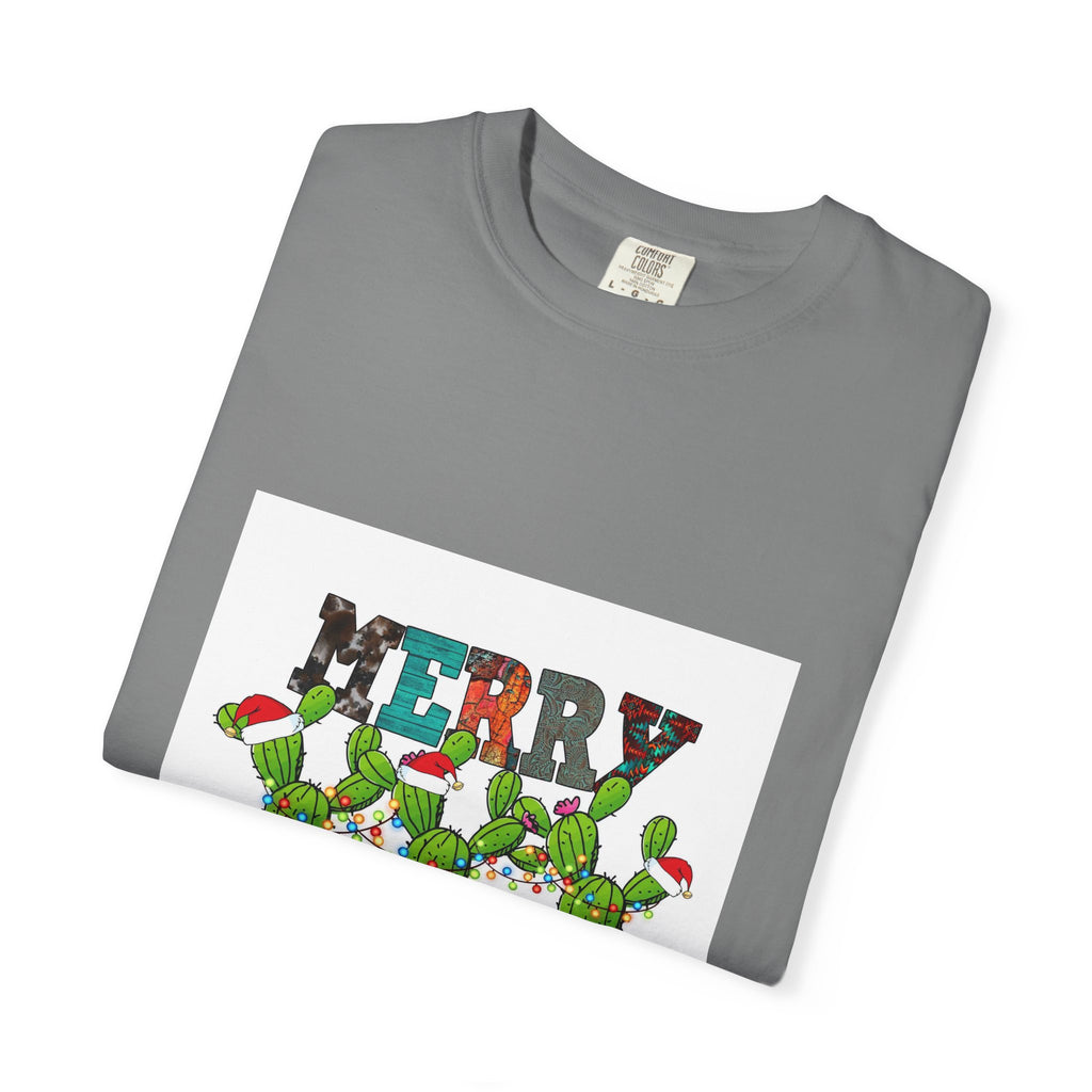 Merry Christmas Cactus T-Shirt