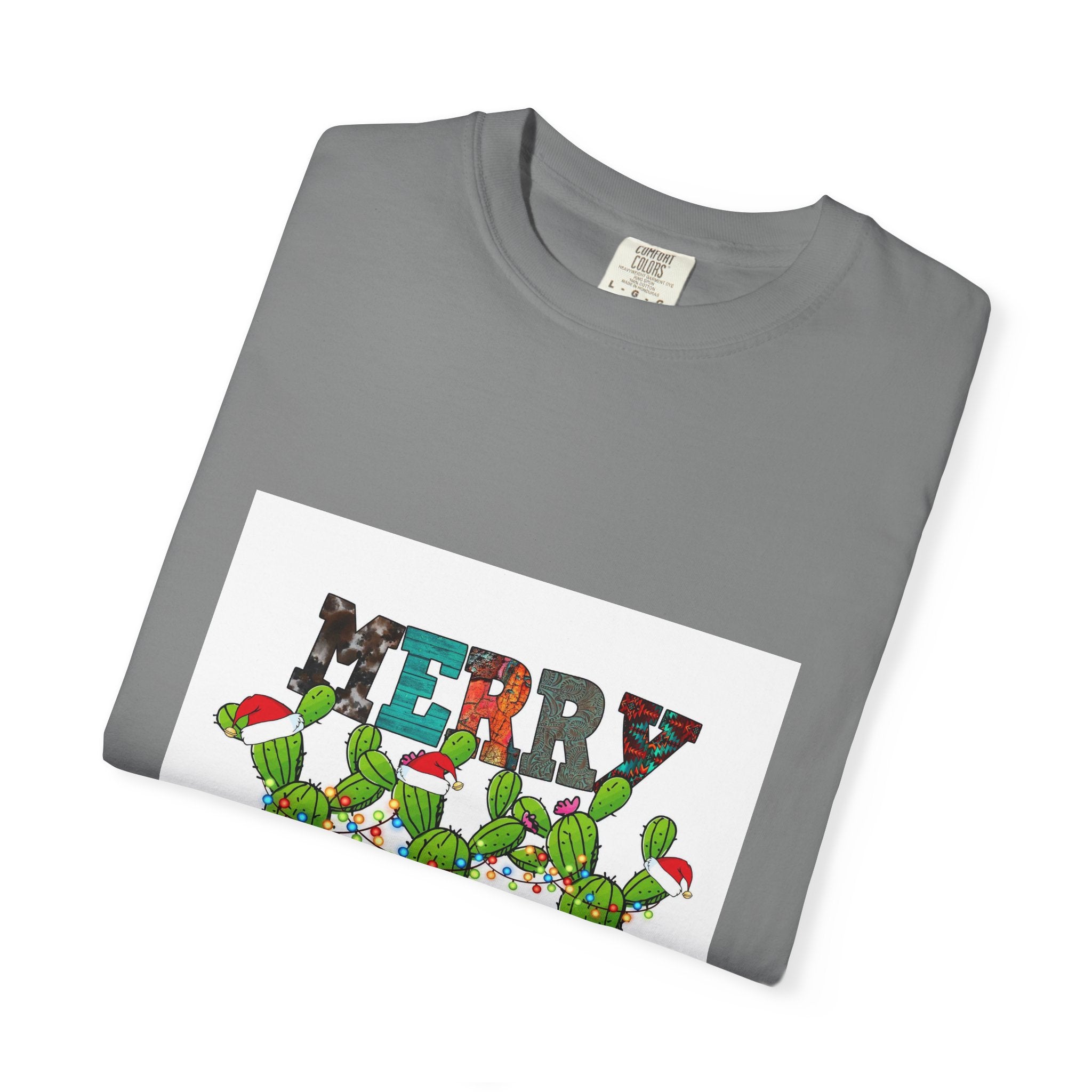 Merry Christmas Cactus T-Shirt