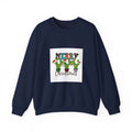Christmas Cactus Sweatshirt — "Merry Christmas" Holiday Crewneck