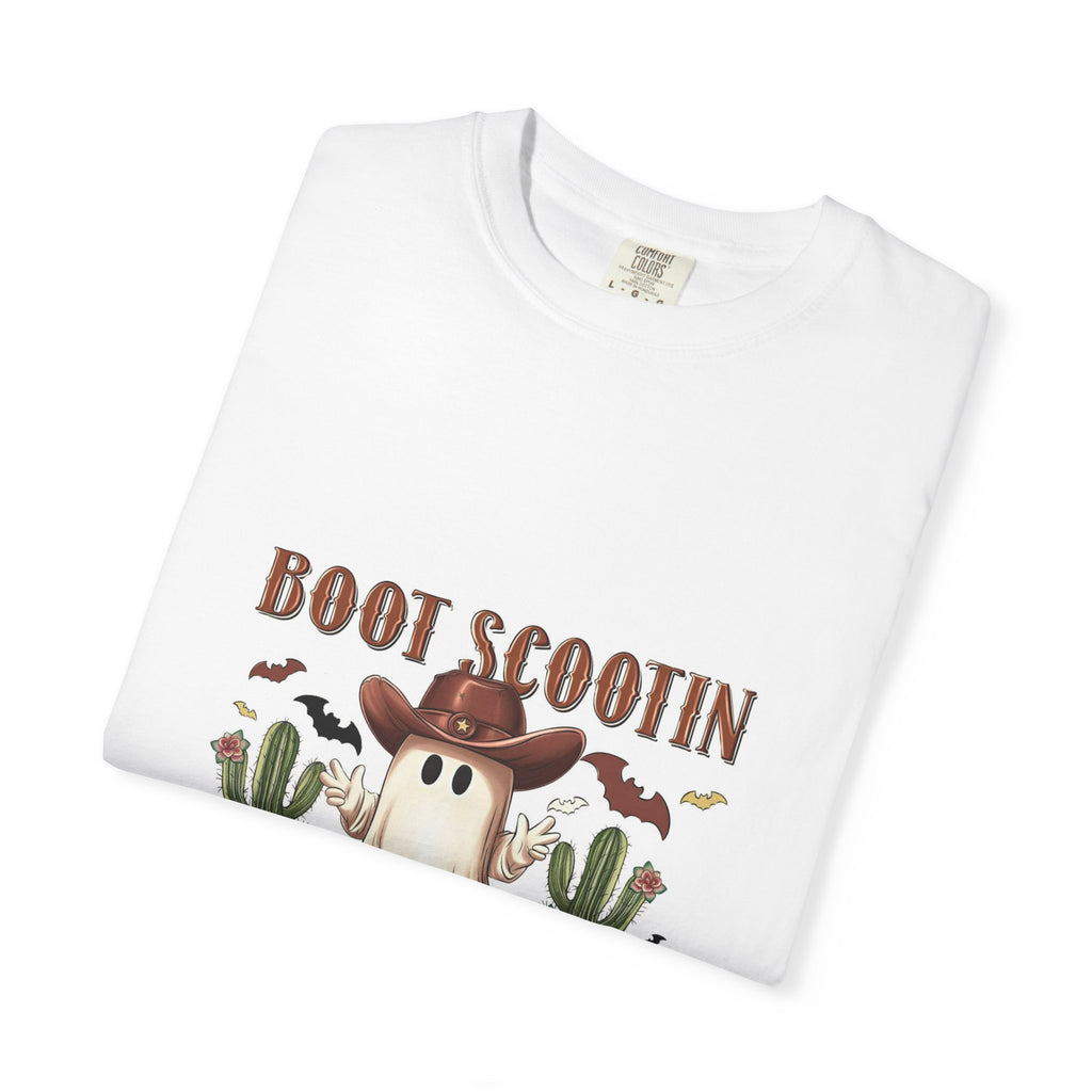 Boot Scootin' Spooky Ghost T-Shirt