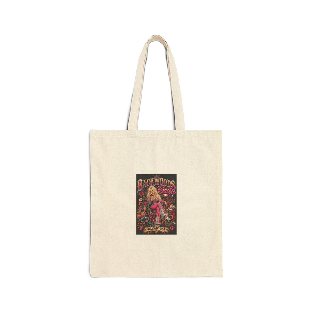 Backwoods Vintage Poster Cotton Tote Bag
