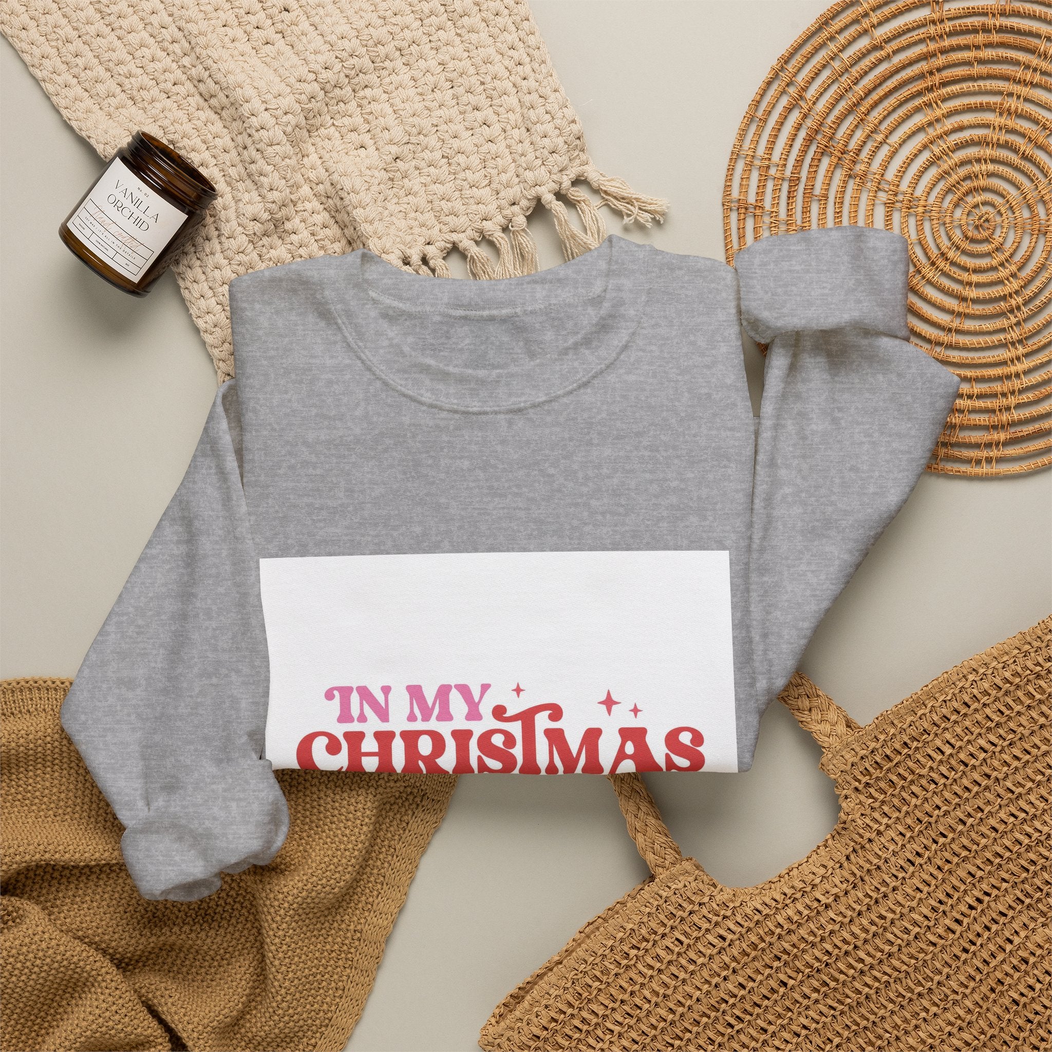 Christmas Era Crewneck Sweatshirt — "In My Christmas Era" Holiday Sweater