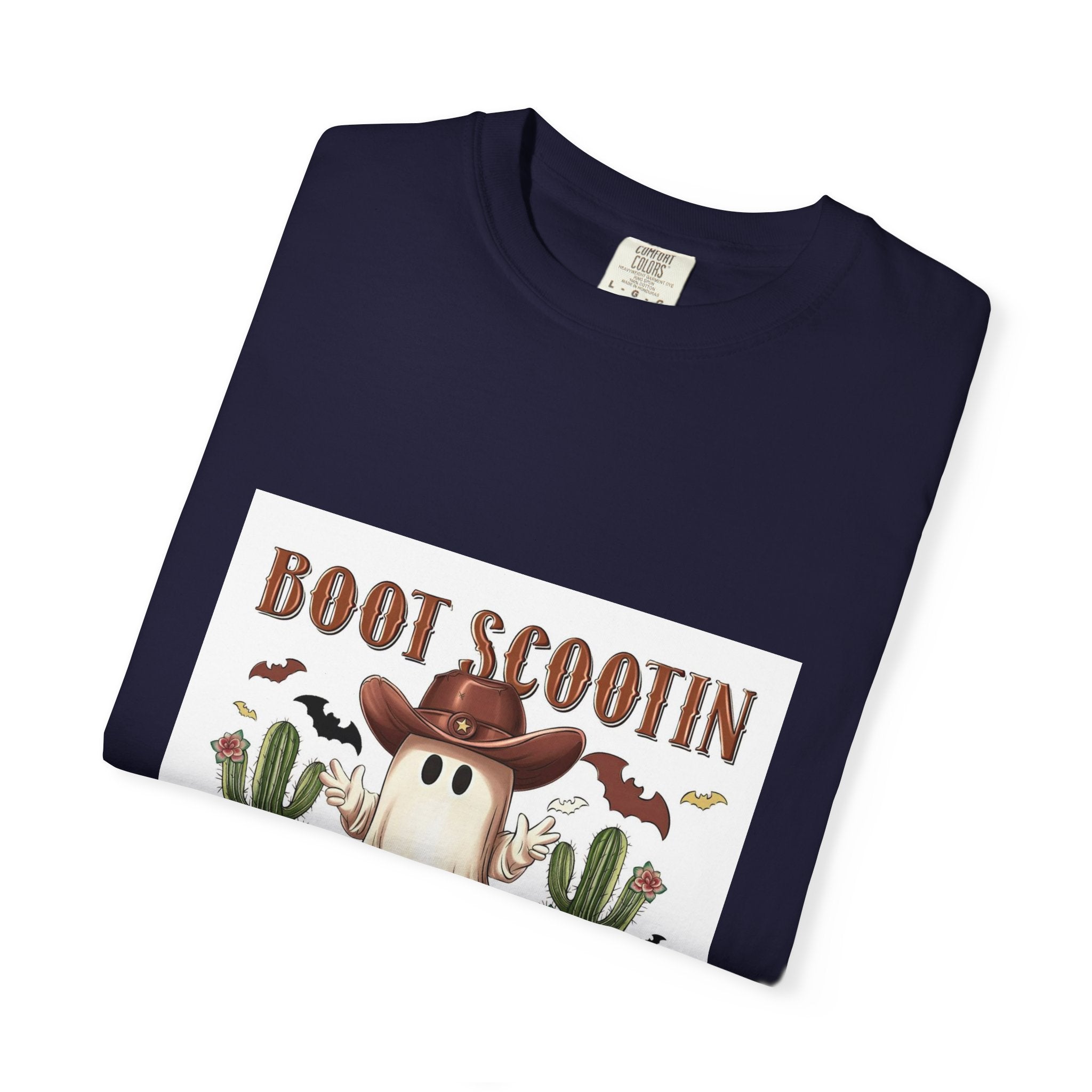 Boot Scootin' Spooky Ghost T-Shirt