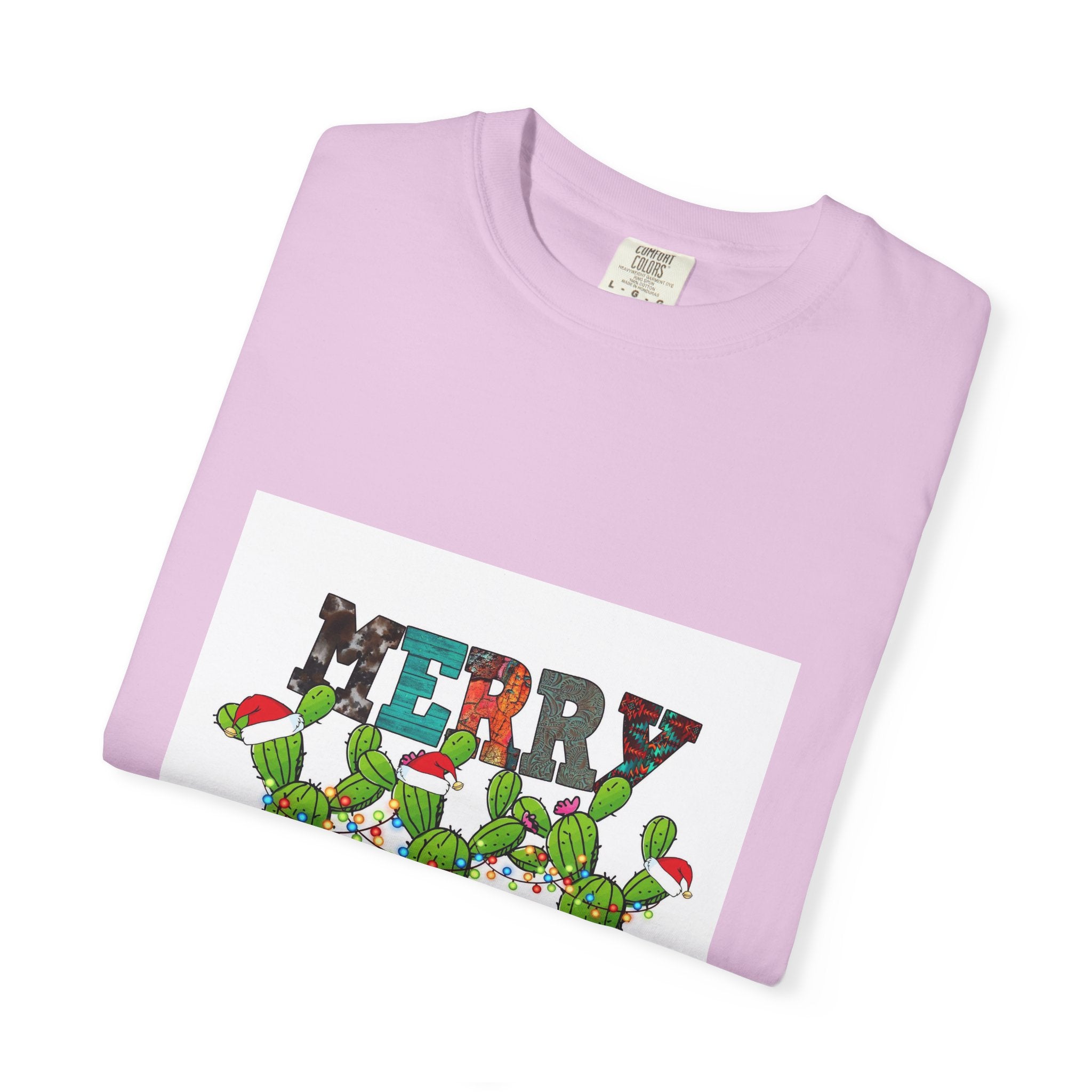 Merry Christmas Cactus T-Shirt